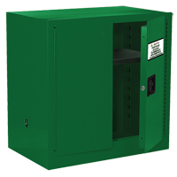 Pesticide Storage Cabinet, 22 gal., 35" H x 35" W x 22" D SGD359 | Ontario Packaging