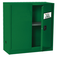 Pesticide Storage Cabinet, 30 gal., 44" H x 43" W x 18" D SGD360 | Ontario Packaging