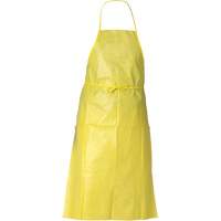 KleenGuard™ A70 Chemical Spray Protection Apron, Polyethylene, 44" L x 29" W, Yellow SGD729 | Ontario Packaging