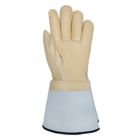 Lineman's Gloves, Small, Grain Cowhide Palm, Thinsulate™ Inner Lining SGE169 | Ontario Packaging