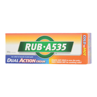 Rub A535 Heat Treatment, Cream, Analgesic Ontario Packaging