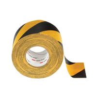 Safety-Walk™ 600 Series Anti-Slip Tape, 6" x 60', Black & Yellow SGF163 | Ontario Packaging