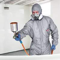 ProPlus Gard Protective Coveralls, Nylon, Medium, Grey Ontario Packaging