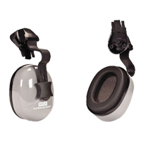 Sound Control SH Full-Brim Hat Earmuff, Cap Mount, 25 NRR dB Ontario Packaging
