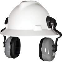 Serre-t&ecirc;te avec contr&ocirc;le du son SH pour les casques de s&eacute;curit&eacute; &agrave; bordure compl&egrave;te, Fixation pour casque, 25 NRR dB Ontario Packaging