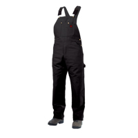 Unlined Duck Overalls, Men's, Large, Black Ontario Packaging