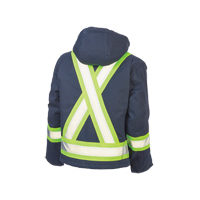 Safety Jacket, Navy Blue, Large Ontario Packaging