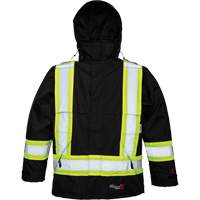 Journeyman Jacket, Polyester/Polyurethane, Black, Small Ontario Packaging