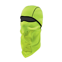 N-Ferno&reg; 6823 Wind-Proof Hinged Balaclava, Fleece, High-Visibility Lime Green Ontario Packaging