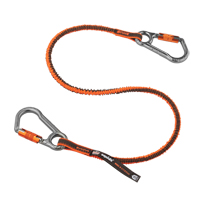 Squids&reg; 3118F(x) Locking Tool Lanyard, Bungee, Dual Carabiner Ontario Packaging