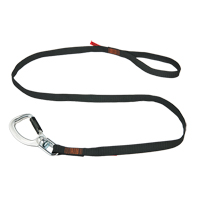 Squids&reg; 3129 Double-Locking Tool Lanyard with Swivel, Fixed Length, Carabiner/Loop Ontario Packaging