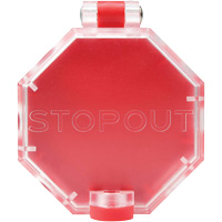 Dispositif de verrouillage polyvalent pour &eacute;quipement pneumatique Stopout Ontario Packaging