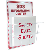 Basket-Style Aluminum Safety Data Sheet Center, English, Binders Included Ontario Packaging