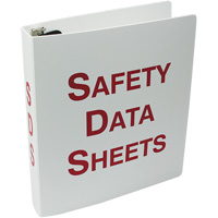 Plastic Safety Data Sheet Binder SGH871 | Ontario Packaging