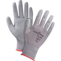 Gants en nylon enduits de polyur&eacute;thane sans DMF, 7/Petit, R&ecirc;vetement Polyur&eacute;thane, Calibre 15, Enveloppe en Nylon Ontario Packaging