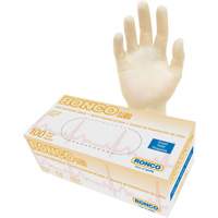 Disposable Gloves, Small, Latex, 4-mil, Powder-Free, Natural, Class 2 Ontario Packaging