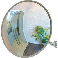 Convex Mirror with Telescopic Arm, Indoor/Outdoor, 12" Diameter SGI552 | Ontario Packaging