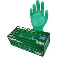 Disposable Gloves with Aloe, Small, Vinyl, 5-mil, Powder-Free, Green Ontario Packaging