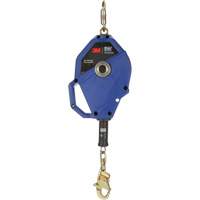 Smart Lock Self-Retracting Lifeline, 50', Galvanized Steel, Swivel Ontario Packaging