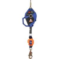 Smart Lock Self-Retracting Lifeline, 20', Galvanized Steel, Swivel Ontario Packaging