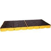 Modular Spill Platform, 121 US gal. Spill Capacity, 51.5" x 103" x 6.5" SGJ298 | Ontario Packaging