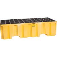 Spill Containment Pallet, 66 US gal. Spill Capacity, 26.25" x 51" x 13.75" SGJ302 | Ontario Packaging