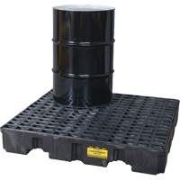 Spill Containment Pallet, 66 US gal. Spill Capacity, 51.5" x 51.5" x 8" SGJ305 | Ontario Packaging