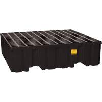 Spill Containment Pallet, 132 US gal. Spill Capacity, 51" x 52.5" x 13.75" SGJ309 | Ontario Packaging