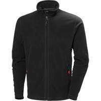Fleece Jacket, Men's, 2X-Large, Black Ontario Packaging