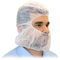 Disposable Hood, Polypropylene, White Ontario Packaging
