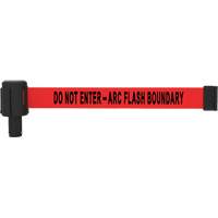 PLUS Banner Cassette, Do Not Enter - Arc Flash Boundary, 15', Red Tape SGL011 | Ontario Packaging