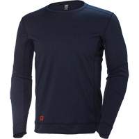 Lifa&reg; Max Moisture-Wicking Crewneck Undershirt, Men's, X-Small, Navy Blue Ontario Packaging
