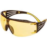 Lunettes de s&eacute;curit&eacute; SecureFit s&eacute;rie 400, Lentille Ambr&eacute;e, Antibu&eacute;e/Anti-&eacute;gratignures, ANSI Z87+/R&eacute;pond ou surpasse la norme CSA Z94.3 Ontario Packaging