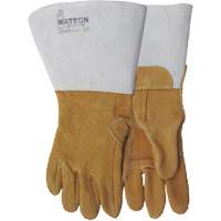 285 Buck-Tex Welding Gloves, Split Leather, Size 9 Ontario Packaging