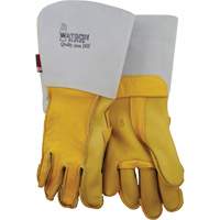 Welding Gloves, Grain Cowhide, Size 8 Ontario Packaging