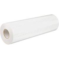 High Intensity Prismatic Grade Reflective Sheeting, 2" W x 150' L, 19 mils, White SGP721 | Ontario Packaging