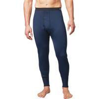 FR Base Layer Long John Pants, Men's, Small, Navy Blue SGQ143 | Ontario Packaging
