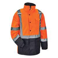 GloWear&reg; 8384 Type R Thermal Parka, High Visibility Orange, Large Ontario Packaging