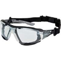 Z2900 Series Safety Glasses with Foam Gasket, Clear Lens, Anti-Scratch, ANSI Z87+/Meets/Exceeds CSA Z94.3 Ontario Packaging
