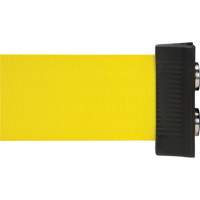 Magnetic Tape Cassette for Build-Your-Own Crowd Control Barrier, 7', Yellow Tape SGO657 | Ontario Packaging
