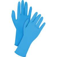 Disposable Gloves, X-Large, Latex, 14-mil, Powder-Free, Blue Ontario Packaging