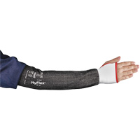 Manchon large r&eacute;sistant aux coupures HyFlex s&eacute;rie 11-281, Intercept, 22", ASTM ANSI niveau A4, Gris Ontario Packaging