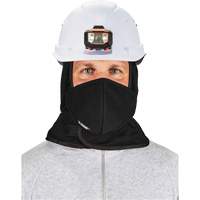 N-Ferno&reg; Winter Hard Hat Liner with Mouthpiece, Fleece Lining, One Size, Black Ontario Packaging