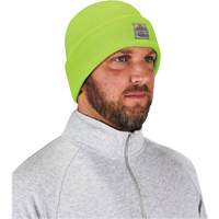 N-Ferno&reg; Rib Knit Beanie Hat, One Size, High-Visibility Lime Green Ontario Packaging