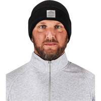 N-Ferno&reg; Rib Knit Beanie Hat, One Size, Black Ontario Packaging