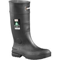 Slip Resistant Boots, Rubber, Steel Toe, Size 9 SGR829 | Ontario Packaging
