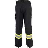 Pantalons ventil&eacute;s haute visibilit&eacute; toutes saisons, Poly-coton, 50, Noir Ontario Packaging