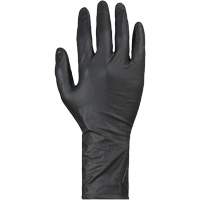 KeepKleen&reg; Disposable Gloves, Small, Nitrile, 8-mil, Powder-Free, Black Ontario Packaging