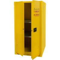Flammable Storage Cabinet, 60 gal., 2 Door, 34" W x 65" H x 34" D SGU467 | Ontario Packaging