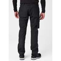 Oxford Service Pants, Poly-Cotton, Black, Size 30, 30 Inseam SGU533 | Ontario Packaging